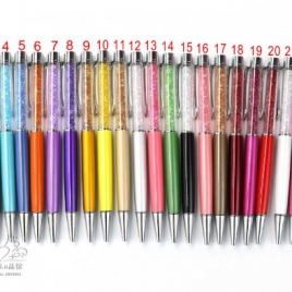 Diamond Ballpoint Quality Crystal Pens –  24 Colors