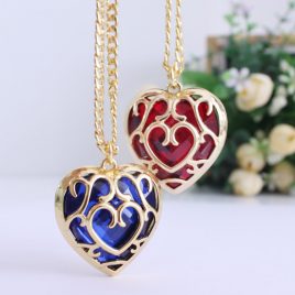 Legend of Zelda Beautiful Heart Container Necklace