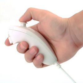 Portable Nunchuck Controller For Nintendo Wii Console